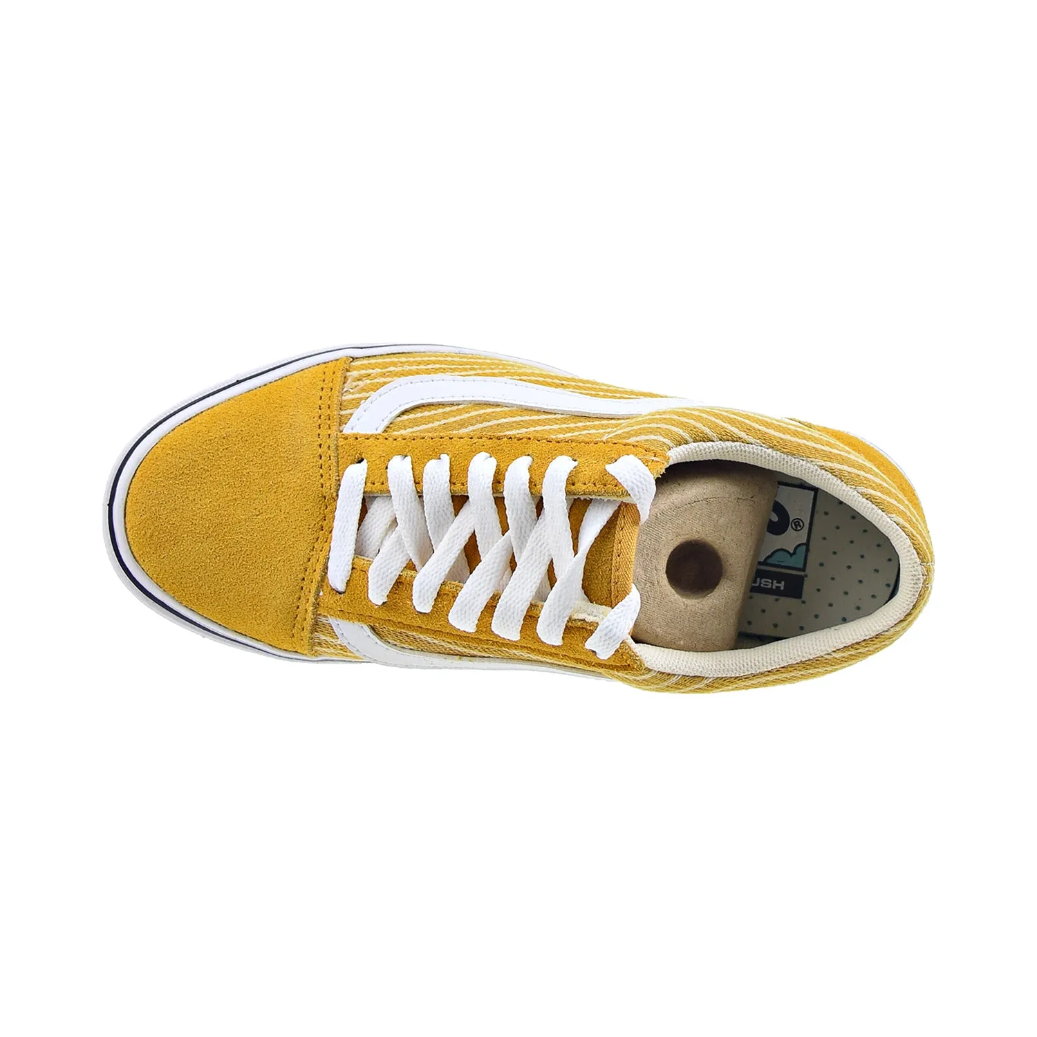 Vans Comfycush Old Skool Men's Shoes Golden Glow-True White