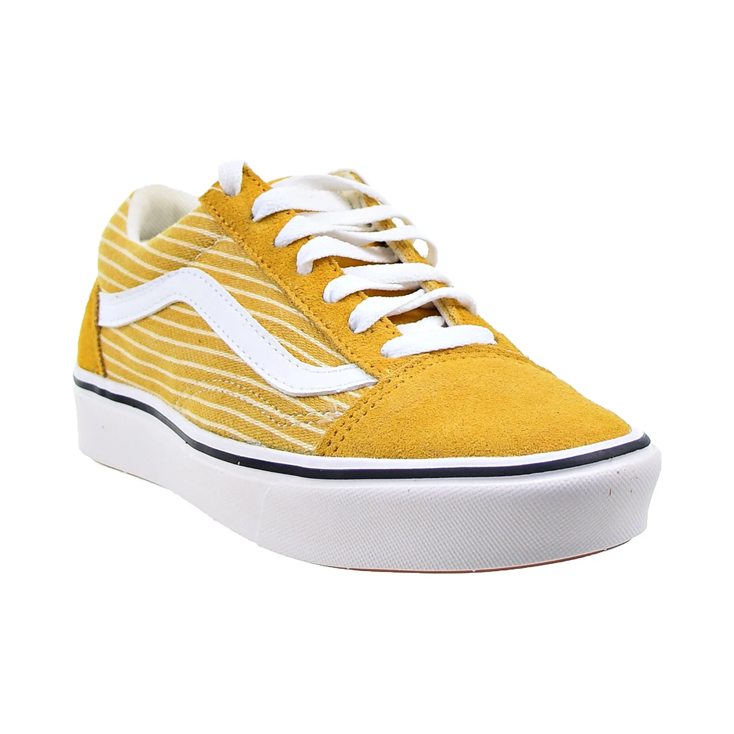Vans Comfycush Old Skool Men's Shoes Golden Glow-True White