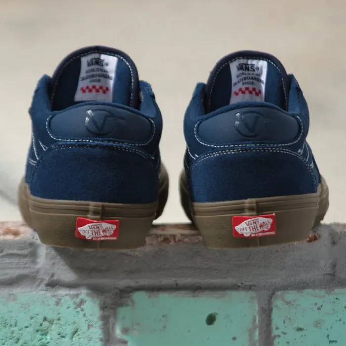 Vans Rowan Skateboard Shoe - Dress Blues/Dark Gum