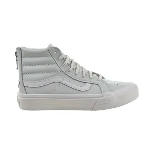 Vans Sk8-Hi Slim Zip Leather Men's Shoes Zephyr Blue-Black