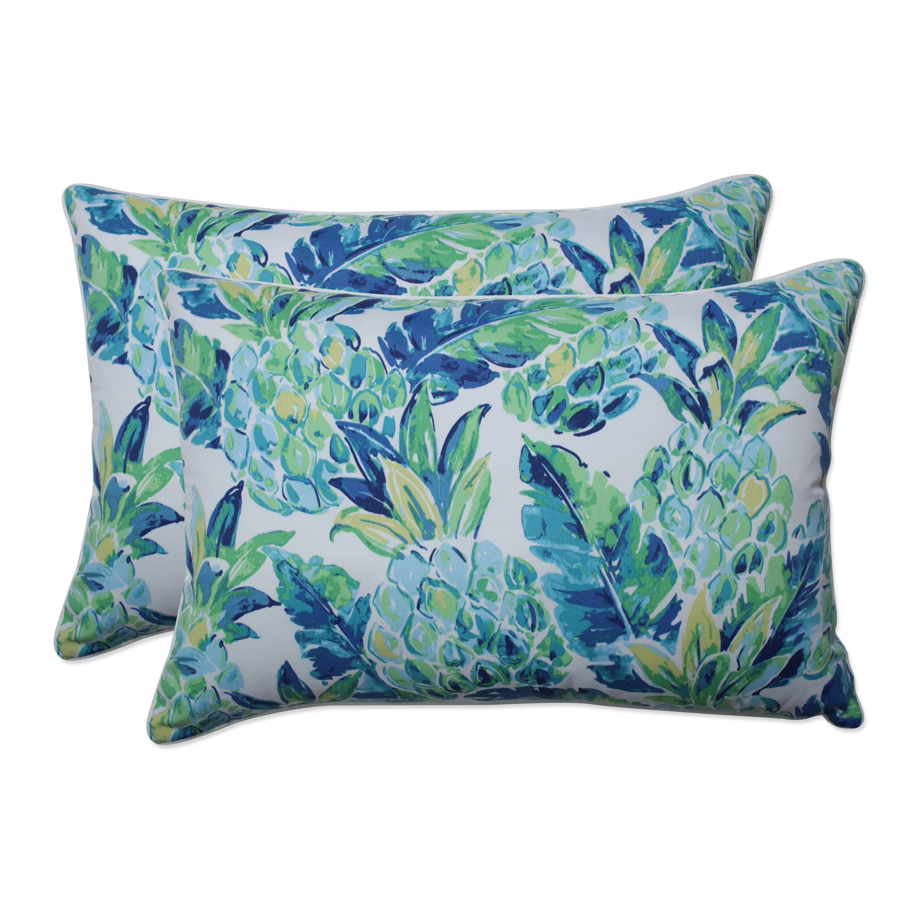 Vida Opal Over-Sized Rectangular Throw Pillow (Set Of 2)