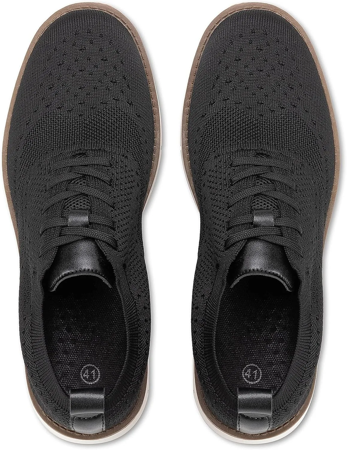 VikoViren Men's Oxfords Dress Shoes Business Casual Knit Walking Shoes Comfortable Lightweight Fashion Tennis Sneakers