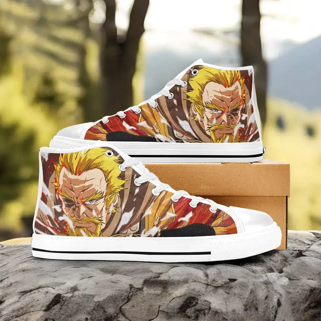 Vinland Saga Askeladd Shoes High Tops Sneakers for Kids and Adults
