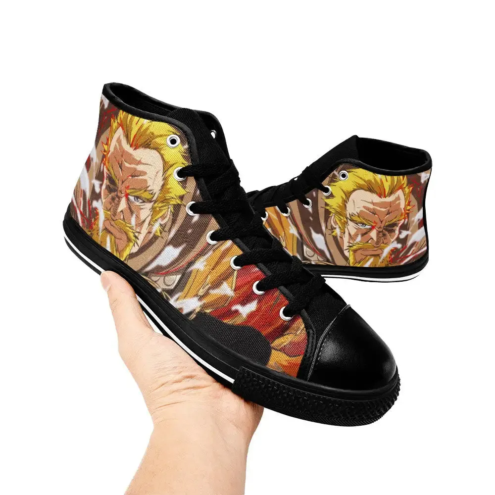 Vinland Saga Askeladd Shoes High Tops Sneakers for Kids and Adults