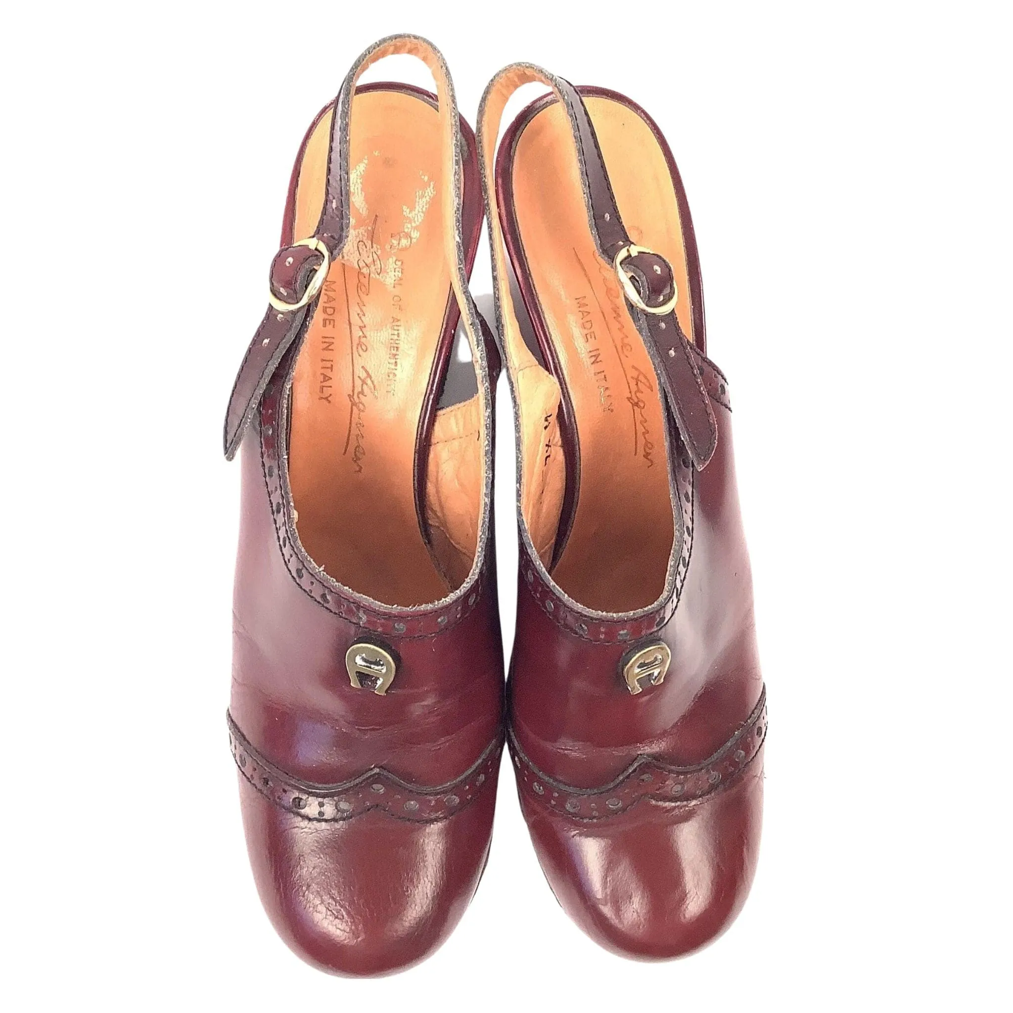 Vintage Aigner Wedges