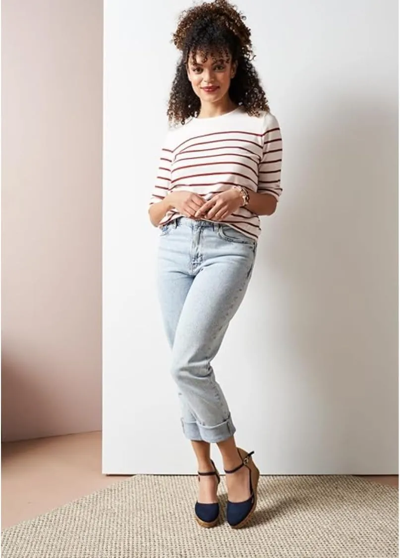 VISCATA Satuna Women's Sandals Espadrille Canvas Buckle Wedges