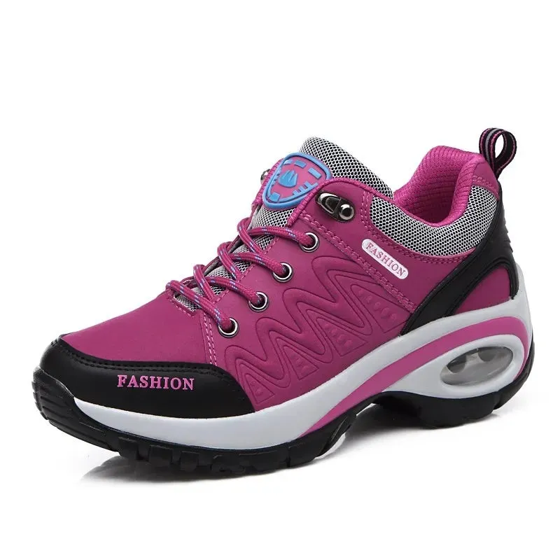 Walking in Style: Luxury Women's Sneakers with Chunky Wedges