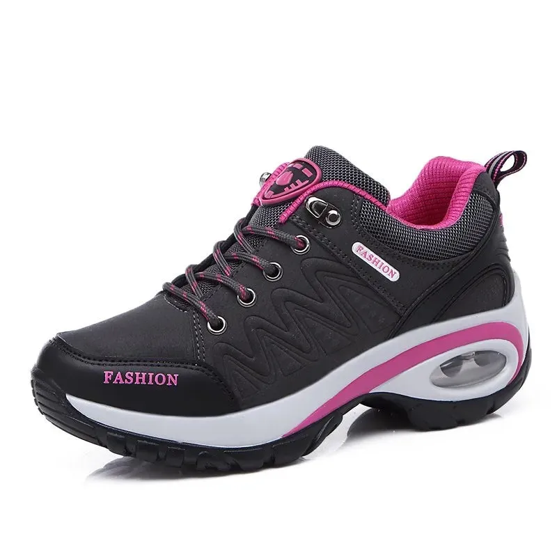 Walking in Style: Luxury Women's Sneakers with Chunky Wedges
