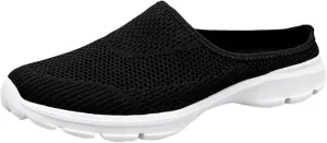 Walking Sneakers for Women 2024 Summer Mules Slip-On Backless Orthopedic Shoes Breathable Slippers Closed Toe Slides