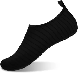 Water Shoes for Women Men Barefoot Shoes Women Waterproof Wide Comfortable Quick-Dry Yoga Socks Slip-On Water Sports Shoe for Diving Swimming Black