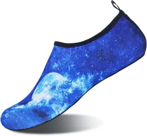 Water Shoes for Women Men Comfortable Swimming Shoes Men Wide Width Quick-Dry Aqua Yoga Slip On Socks Sports Walking Shoe for Summer Beach Oceanside Holiday Outdoor