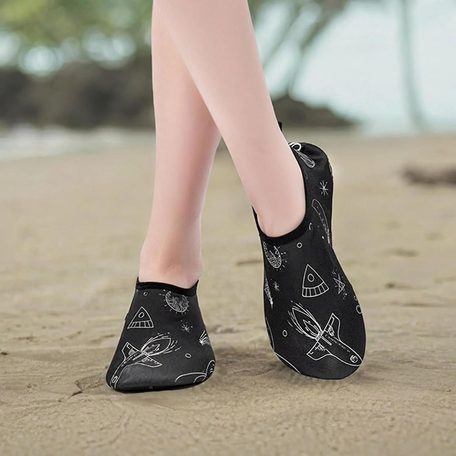 Water Shoes for Women Men Quick-Dry Swim Yoga Beach Barefoot Wear Sport Camping Accessories Must Pool Haves Adult Youth Size