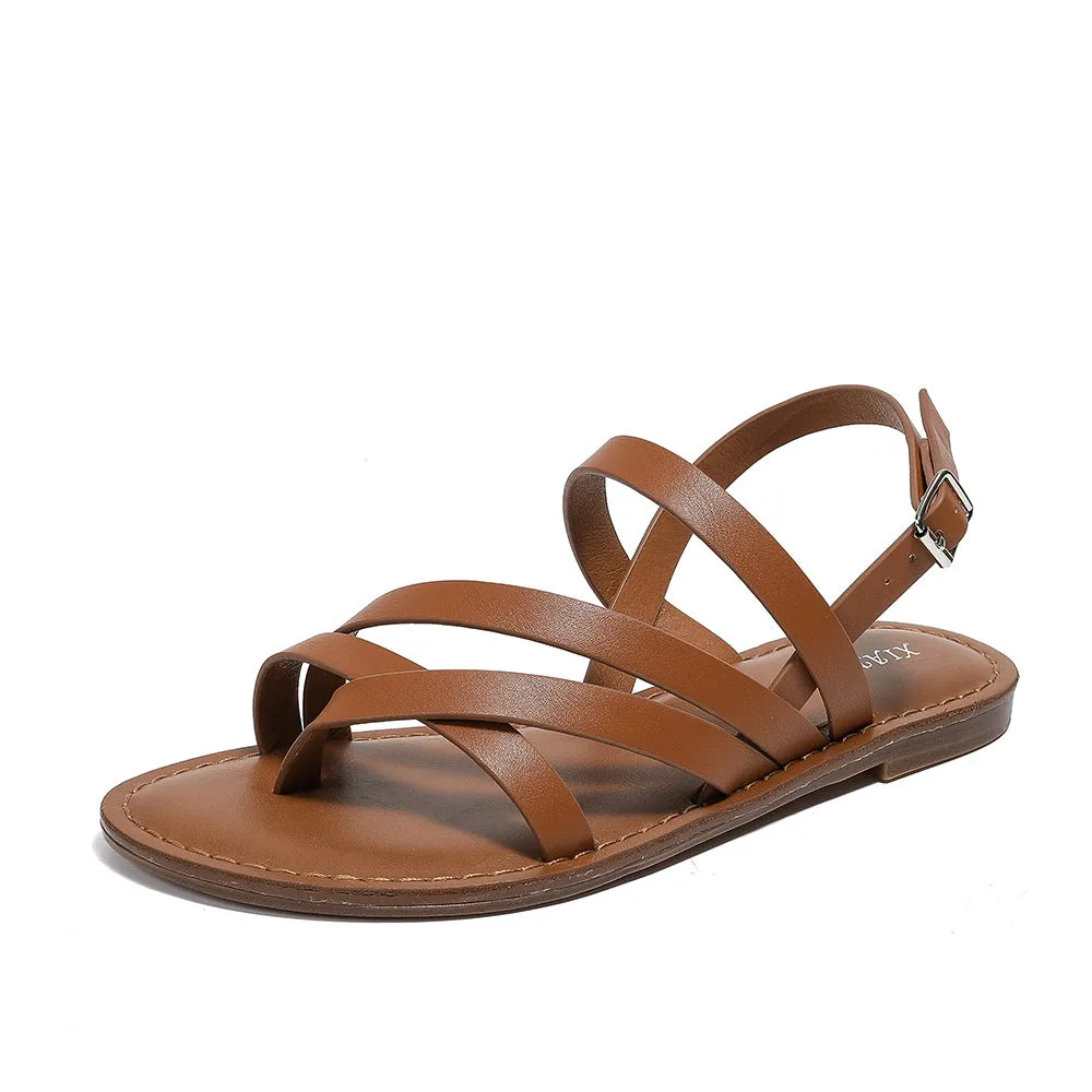 Wearing Shoes Female Summer New Beach Cool Versatile Fairy Style Fashion Roman Port Style