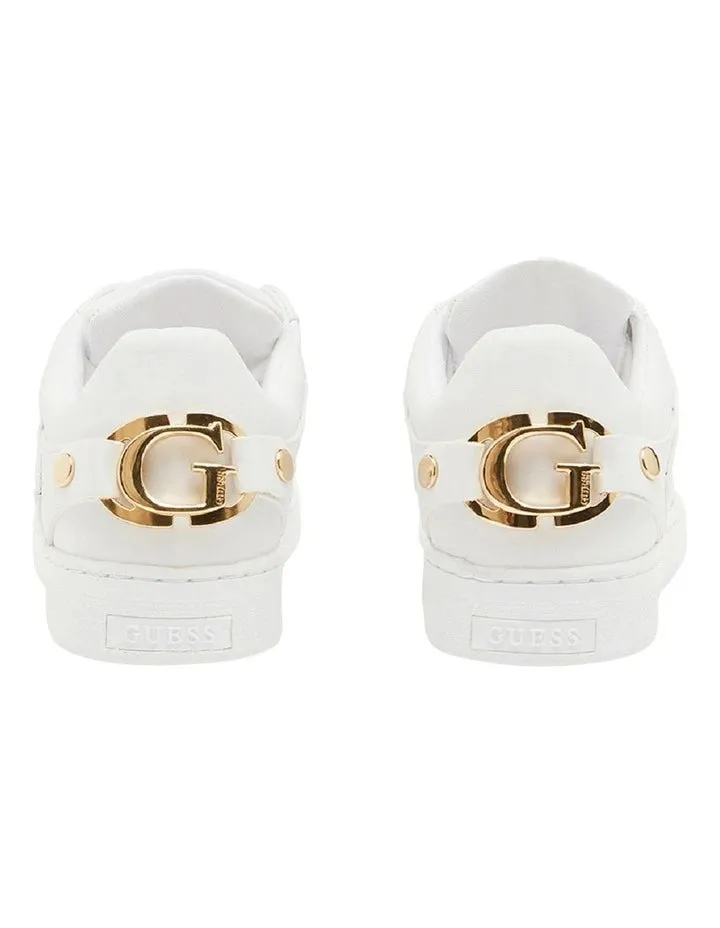 White Remla Low-Top Sneakers