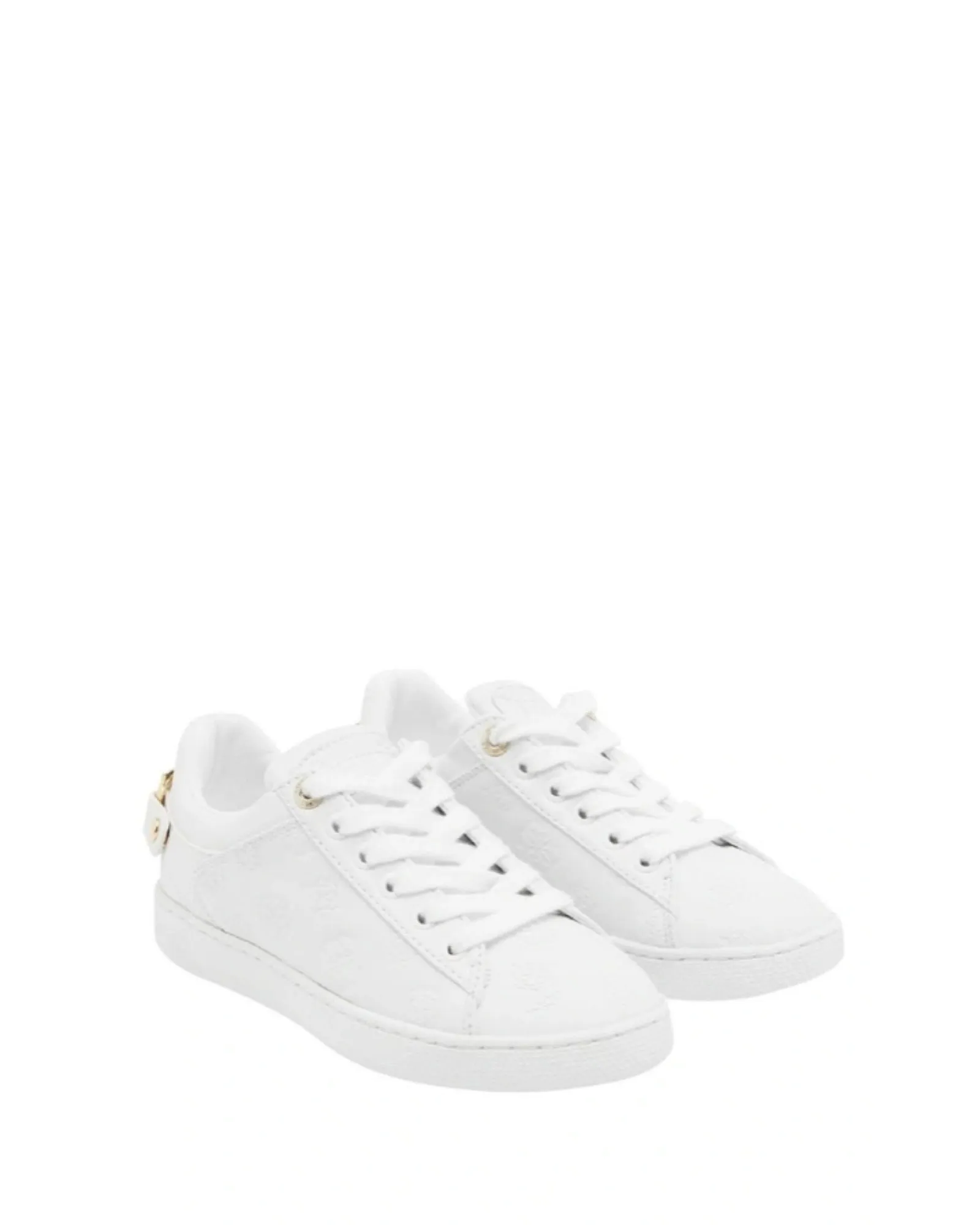 White Remla Low-Top Sneakers