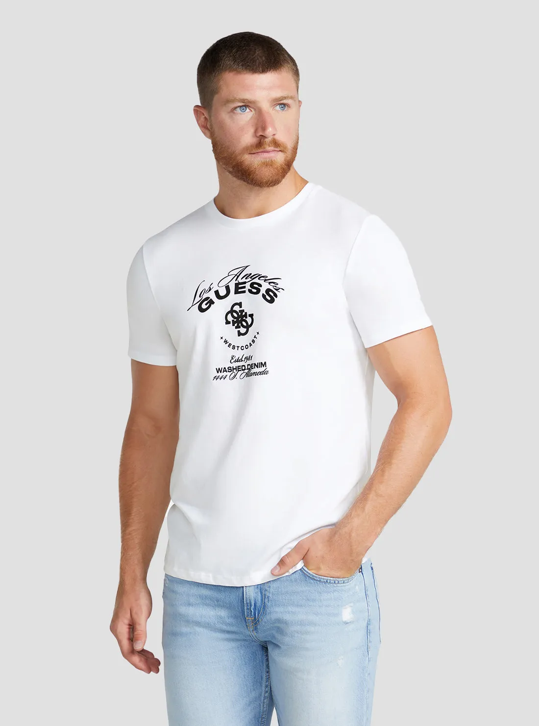White Westcoast Logo T-Shirt