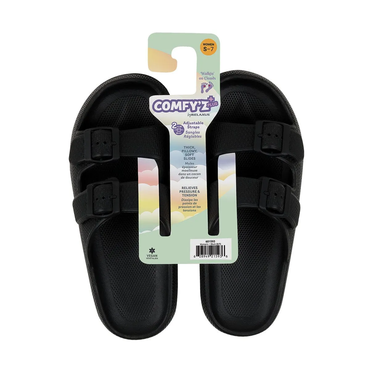 Wholesale Women's Vegan Comfy'z Plus Slides