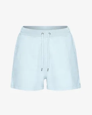 Women Organic Sweatshorts - Polar Blue