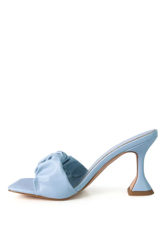Women Sandals Rebel Spool Ruched Heeled