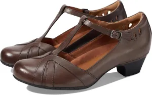 Women Vintage Low Heel Mary Jane Oxford Shoes Round Closed Toe Ankle T-Strap Dress Sandals Chunky Block Heels Cutout Mary Jane Pumps Buckle Patchwork Office Ladies Comfort Party 4-11 M US