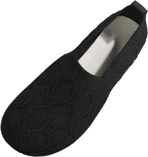 Women's Breathable Slip-On Casual Shoes Lightweight Comfortable Flat Sandals for Daily Wear Travel Outfits