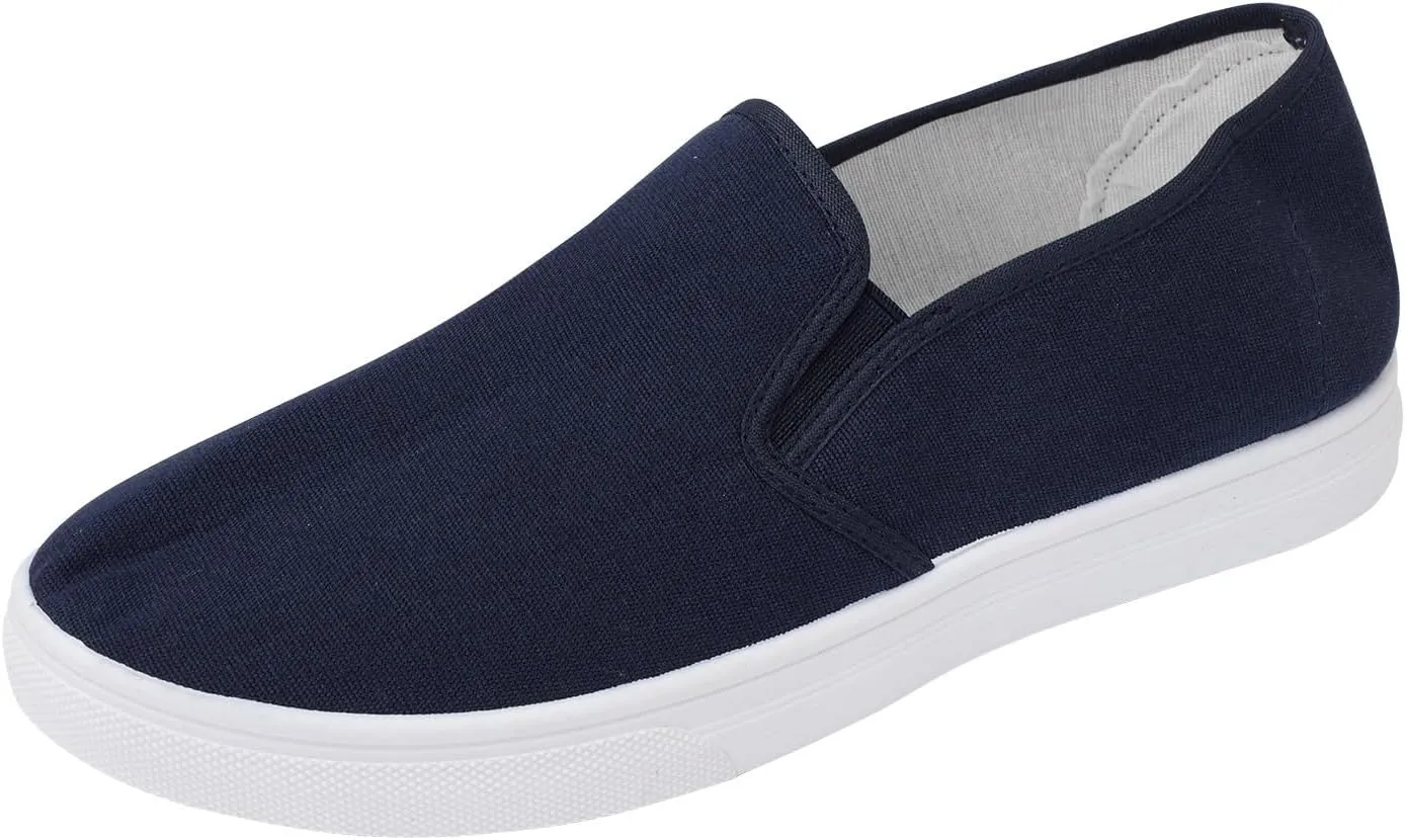 Women's Casual Shoes Summer Knit Slip On Walking Shoes Breathable L𝐨w Heel Dress Sneaker Wide Width Mesh Comfortable Sneakers