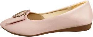 Women's Flats Shoes Ballet Flats Dress Shoes Comfortable PU Leather Slip on Loafers for Women