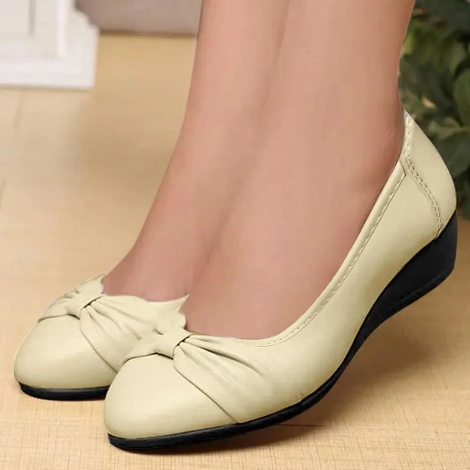 Women's Flats Shoes Ballet Flats Dress Shoes Comfortable PU Leather Slip on Loafers for Women