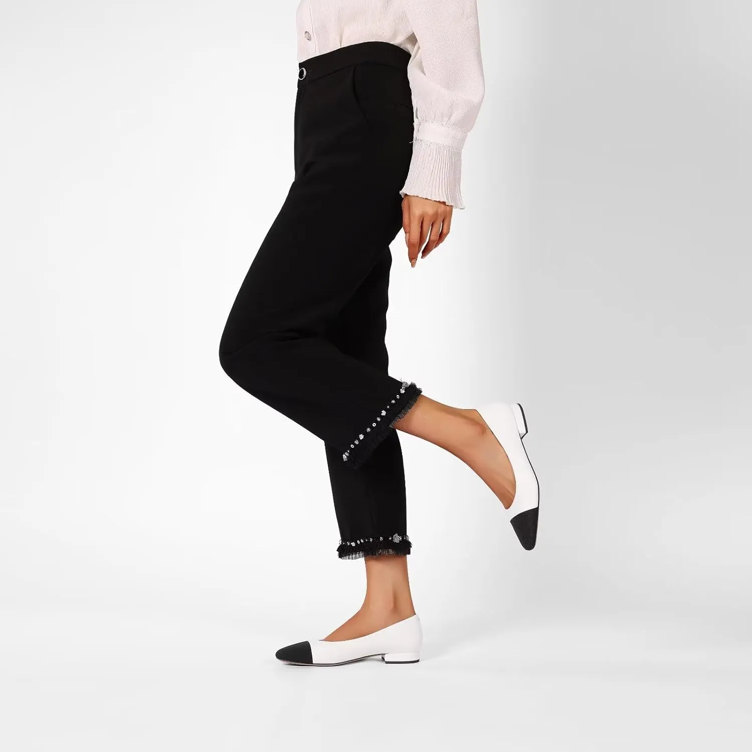 Womens Flats Shoes Comfortable Slip On Flats Round Toe Casual Ballet Flats Dressy Shoes 5-11