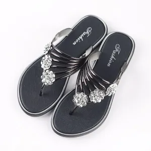 Women's Floral Outdoor Beach Slides