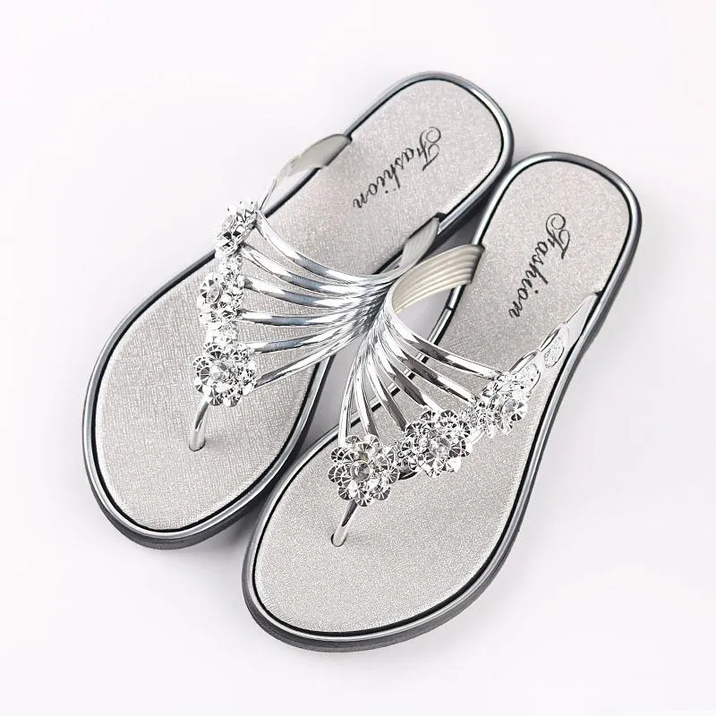 Women's Floral Outdoor Beach Slides