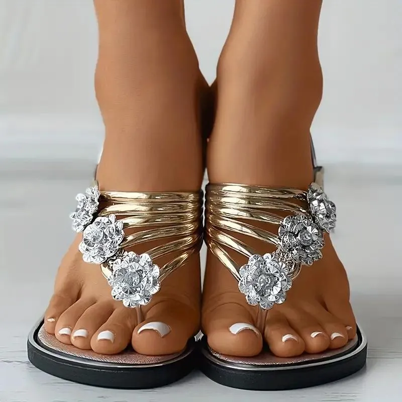 Women's Floral Outdoor Beach Slides