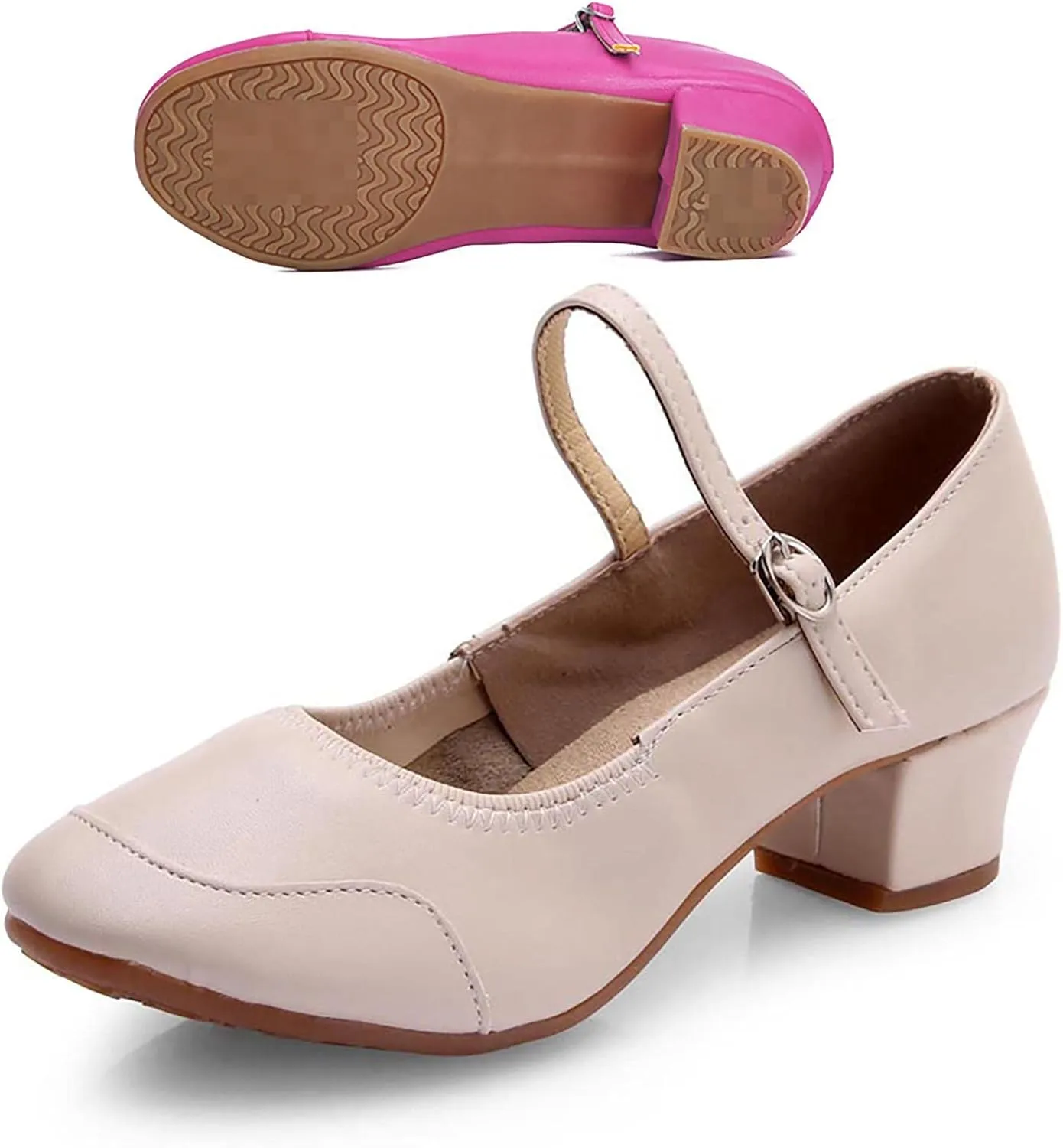 Women's Heel Sandals Dressy Casual Wedding Ankle Strappy Pointed Toe Stiletto Shoes Chunky Heels Classic High Heel Closed