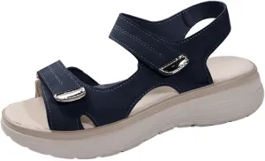 Women's Hiking Sandal Sport Sandal Comfortable Walking Sandals Air Cushion Sport Slingback Elastic Band Beach Vacation Casual Platform Shoes
