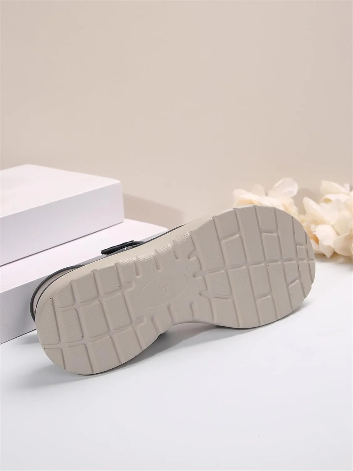 Women's Hiking Sandal Sport Sandal Comfortable Walking Sandals Air Cushion Sport Slingback Elastic Band Beach Vacation Casual Platform Shoes