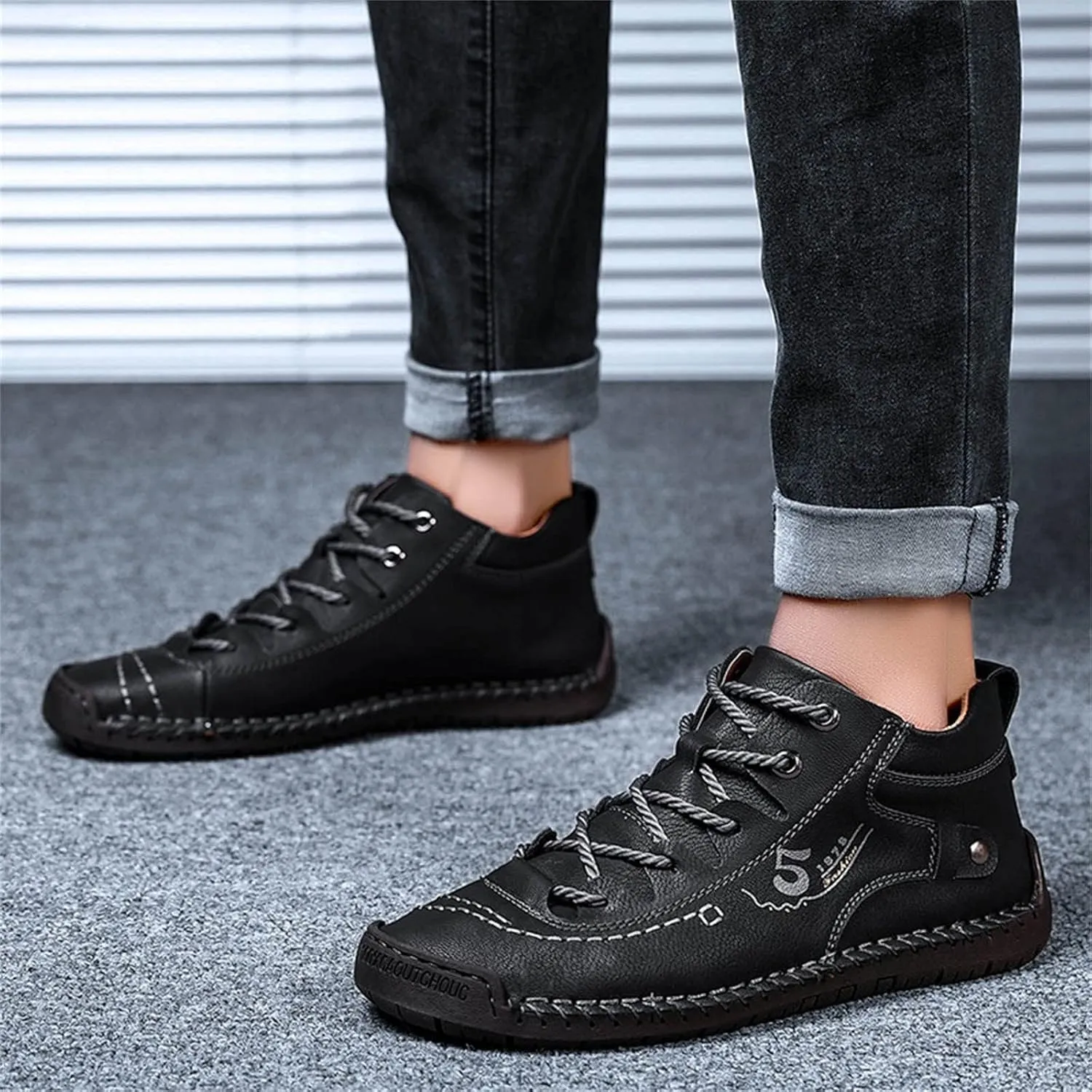 Women's Lace Up Ankle Booties Suede Rubber Sole Running Shoes Low Top Breathable Walking Shoes Lightweight Casual Sneaker