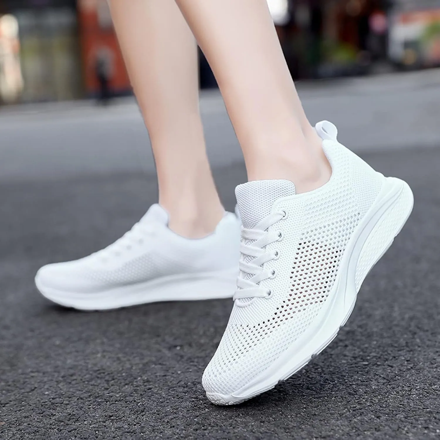 Women's Loafer Flat Slip On Sneakers Women Wide Width Mens Casual Shoes Women's Wide Loafers Loafers for Women Wide Platform Sneakers for Women Black