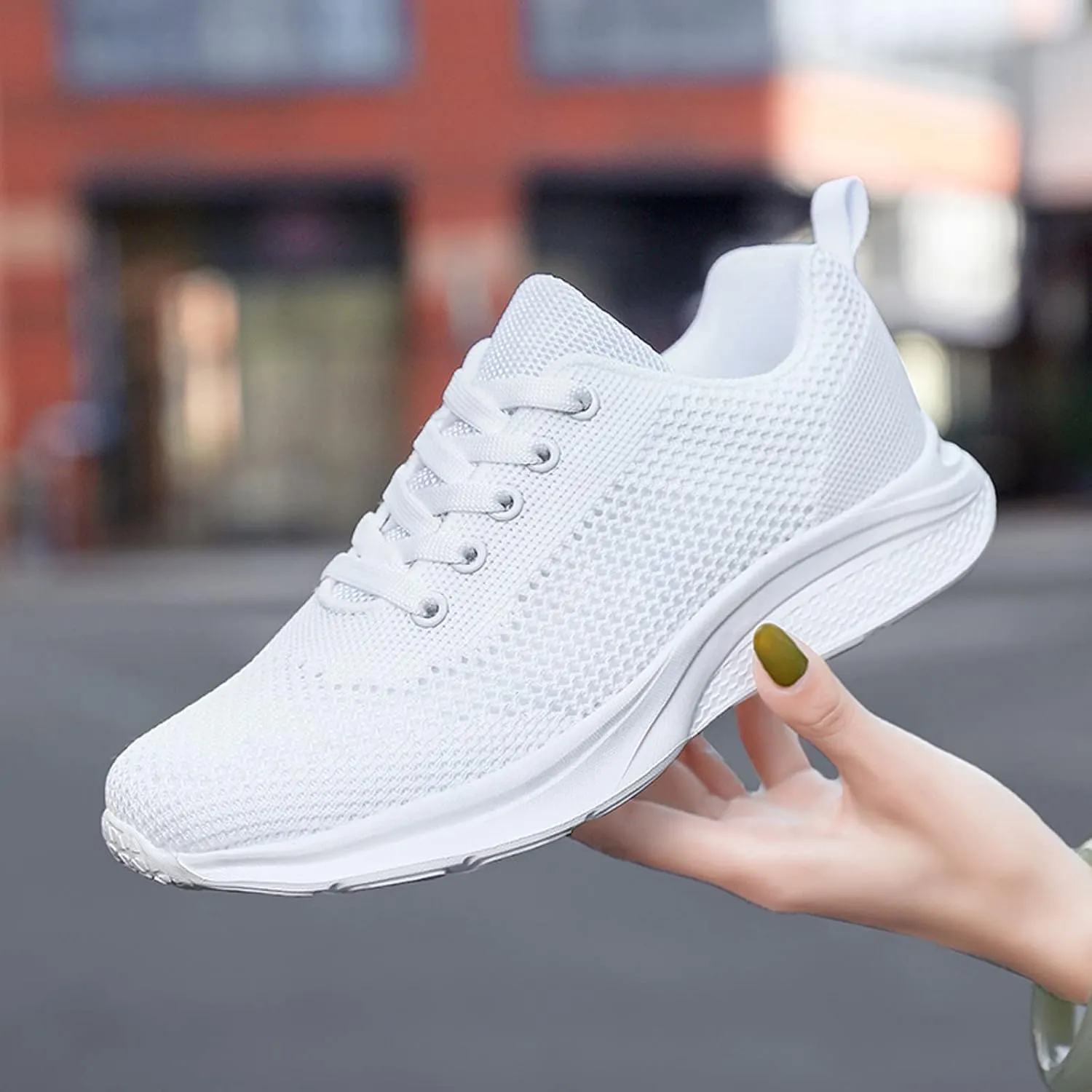 Women's Loafer Flat Slip On Sneakers Women Wide Width Mens Casual Shoes Women's Wide Loafers Loafers for Women Wide Platform Sneakers for Women Black