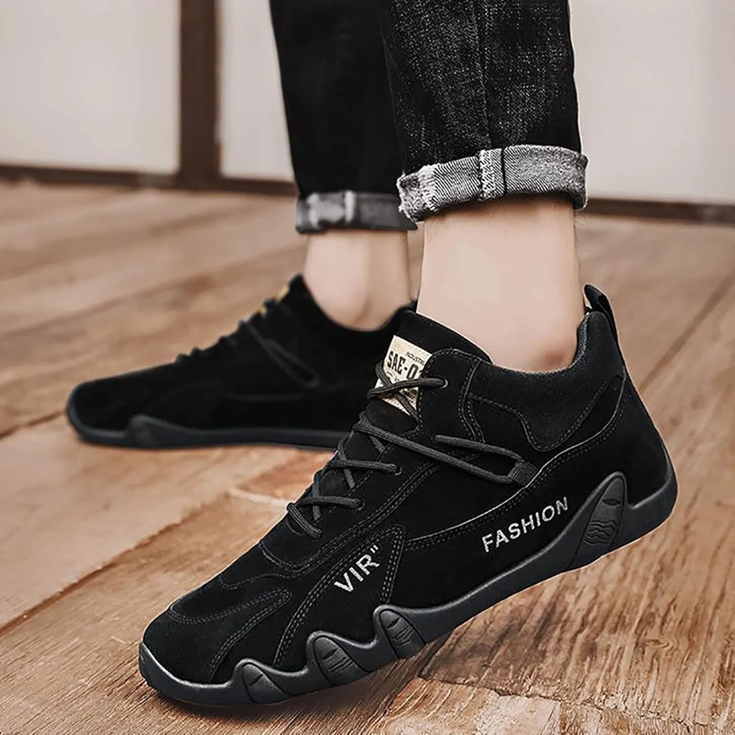 Women's Loafer Flat Womens White Sneakers Wide Width Women Dress Shoes Slip on Non Slip Low Top Casual Black Loafers Women Comfortable Dress Sneakers Men