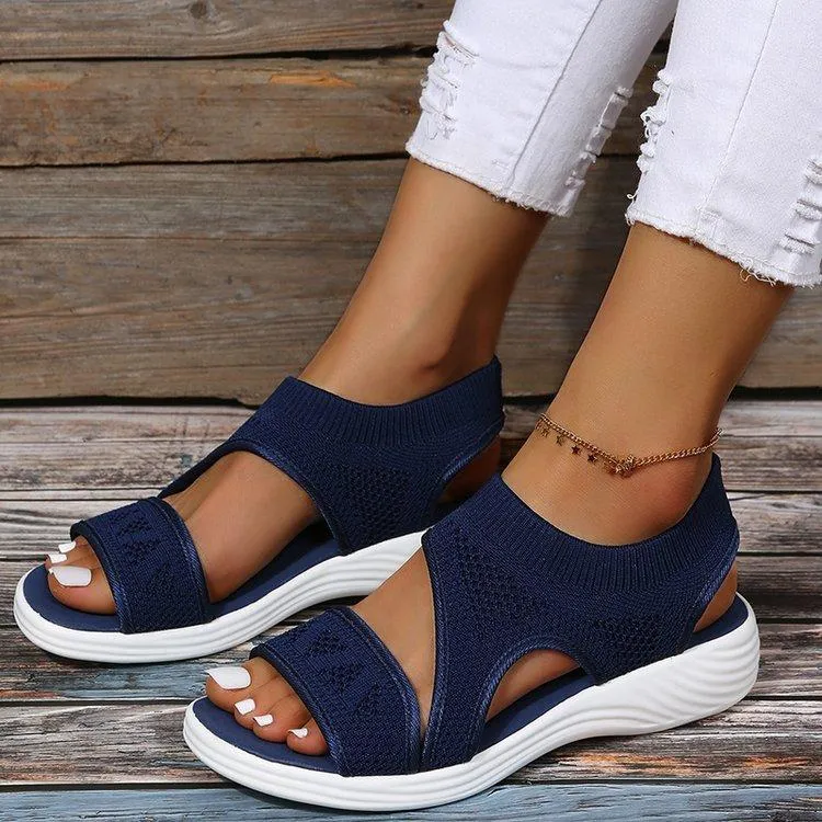Women's Low Wedge Breathable Casual Shoes
