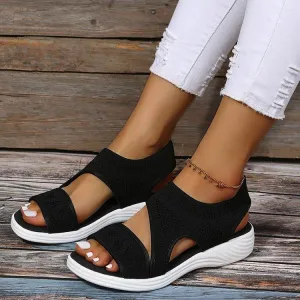 Women's Low Wedge Breathable Casual Shoes