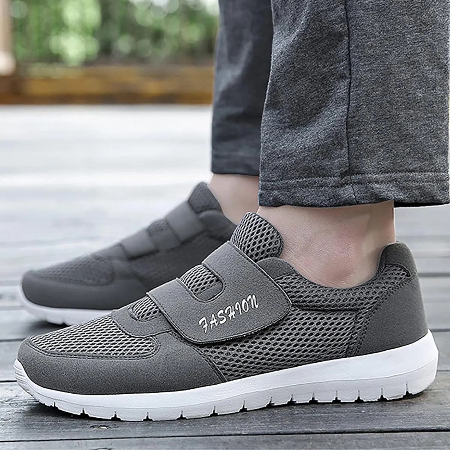 Womens Mesh Sneakers with Arch Support Breathable Casual Sneaker Comfortable Slip On Running Shoes Wide Width Orthopedic Walking Shoes