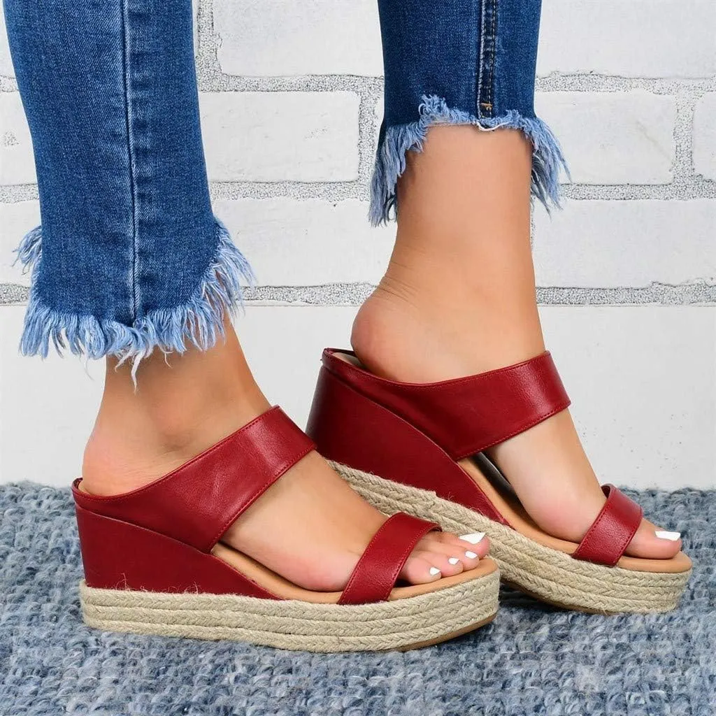 Womens Orthopedic Sandals Wide Width Flip Flops with Arch Support Dressy Open Toe Platforms Casual Beach Shoes