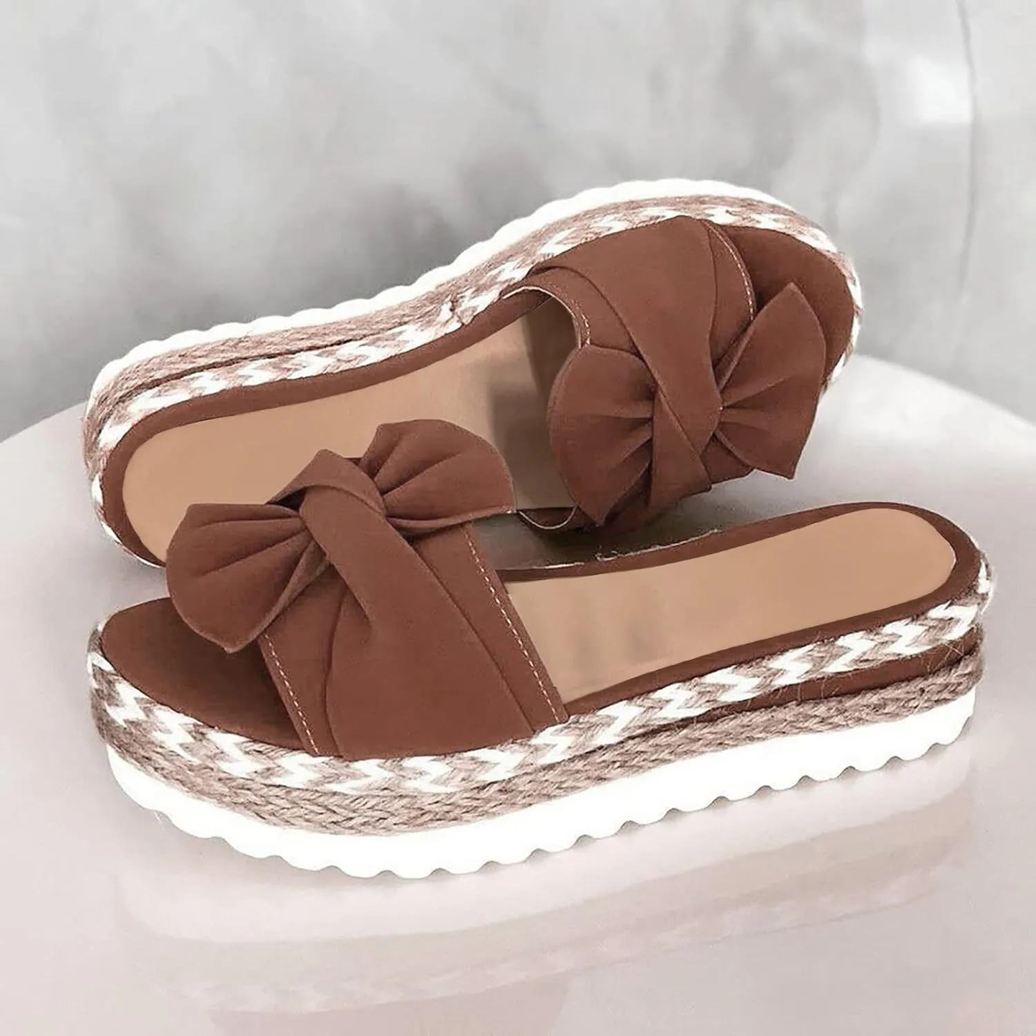 Womens Orthopedic Sandals with Arch Support Wedge Open Toe Ladies Platform Dressy Casual Comfortable Outdoor Shoes