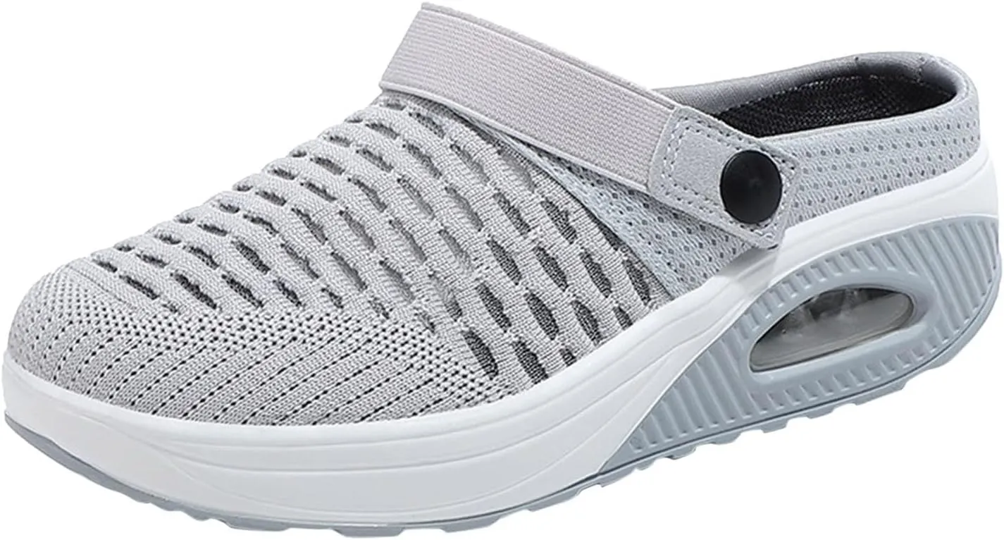 Women's Orthopedic Shoes Air Cushion Outdoor Hiking Slip on Sandals Sports Water Shoes Fashion Sneakers Slippers Classic Clogs for Women Men