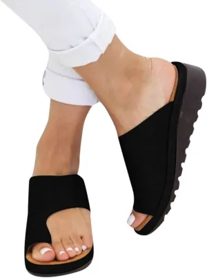 womens platform sandals black Gibobby Women's Ankle Strap Platform Wedges Sandals Casual Open Toe Espadrilles Sandals for Summer