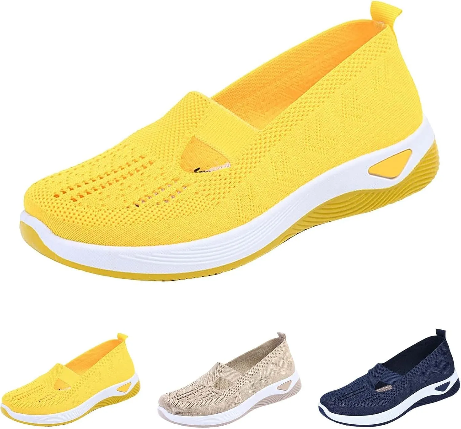 Womens Shoes Fall 2024White Platform Sneakers Black Loafers Women Closed Toe Indoor and Outdoor Christmas Print Shoes Women Comfort Cute Casual Slip On Lightweight