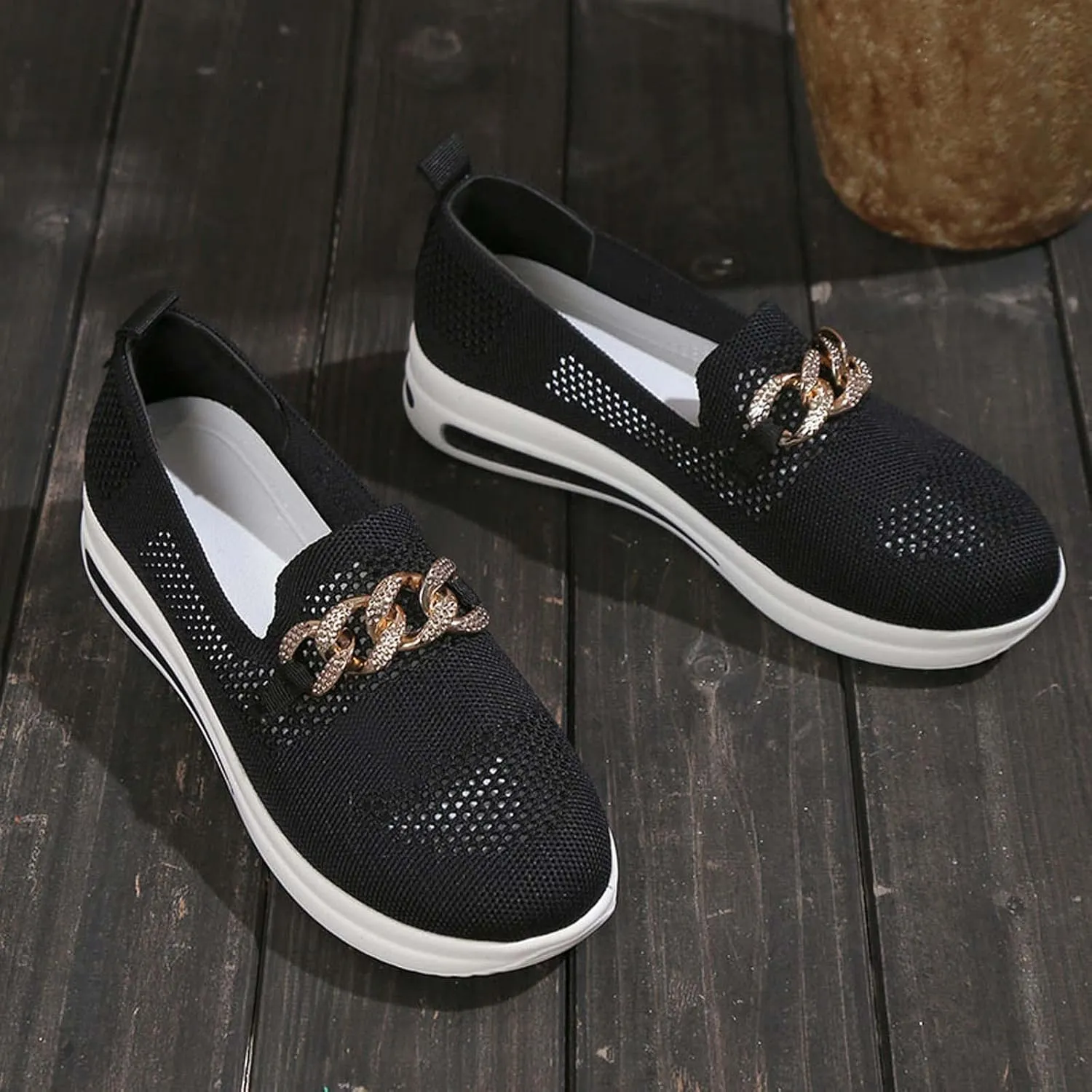 Womens Slip on Sneakers Comfy Orthopedic Shoe Athletic Wide Width Sneaker Arch Support Shoes Casual Running Hiking Workout Footwear