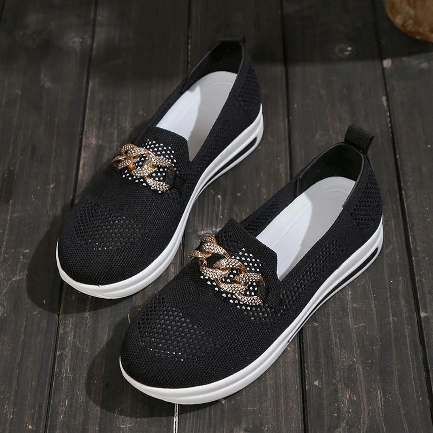 Womens Slip on Sneakers Comfy Orthopedic Shoe Athletic Wide Width Sneaker Arch Support Shoes Casual Running Hiking Workout Footwear