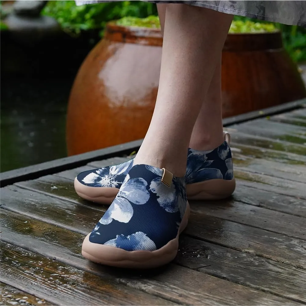 Women's Slip Ons Lightweight Flats Sneakers Walking Casual Loafers Art Painted Travel Shoes